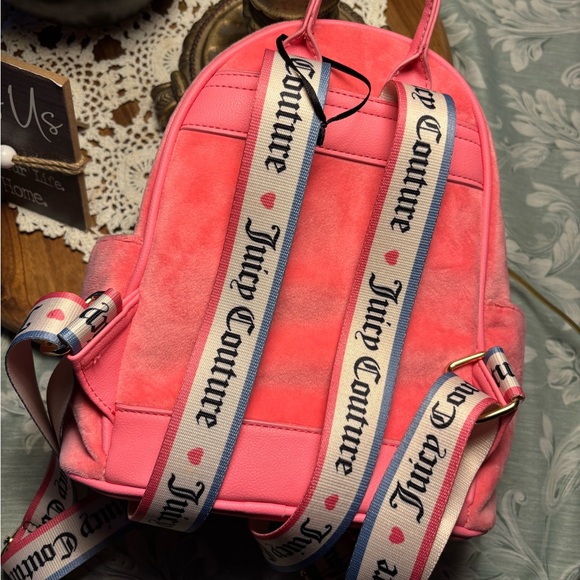 Juicy Couture Vibrant Pink Backpack - Picture 3 of 3